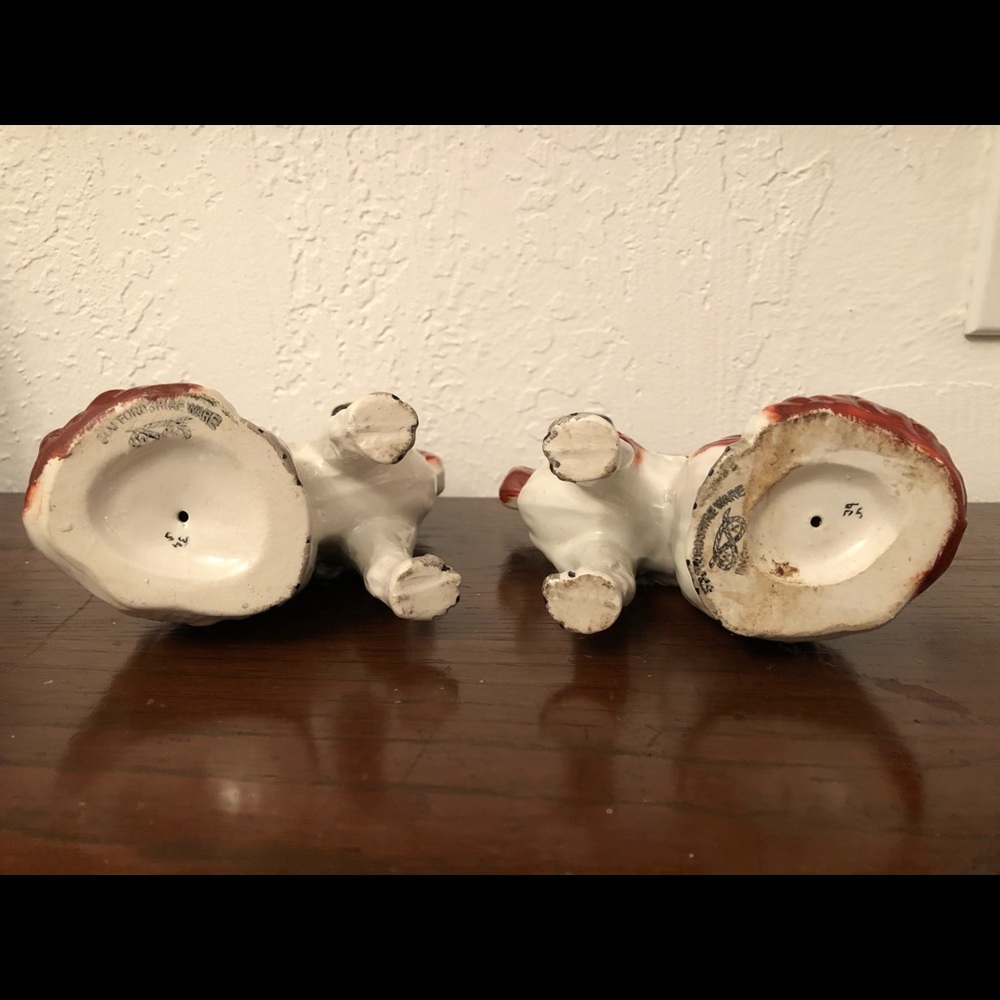 Staffordshire red spaniel dog Antiques - Picture 8 of 8